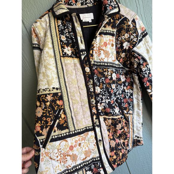 Anthropologie Quilted Patchwork Jacket, XS - Picture 5 of 8